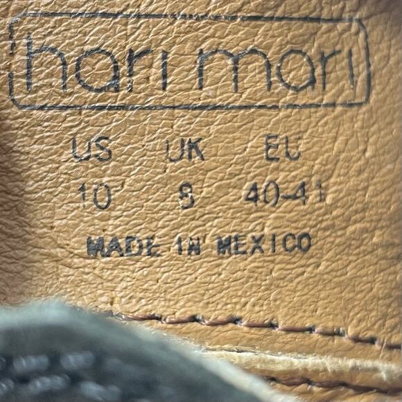 Hari Mari Midland Chelsea Boots Men Size 10 Brown Nubuck Ankle Slip On main image 10